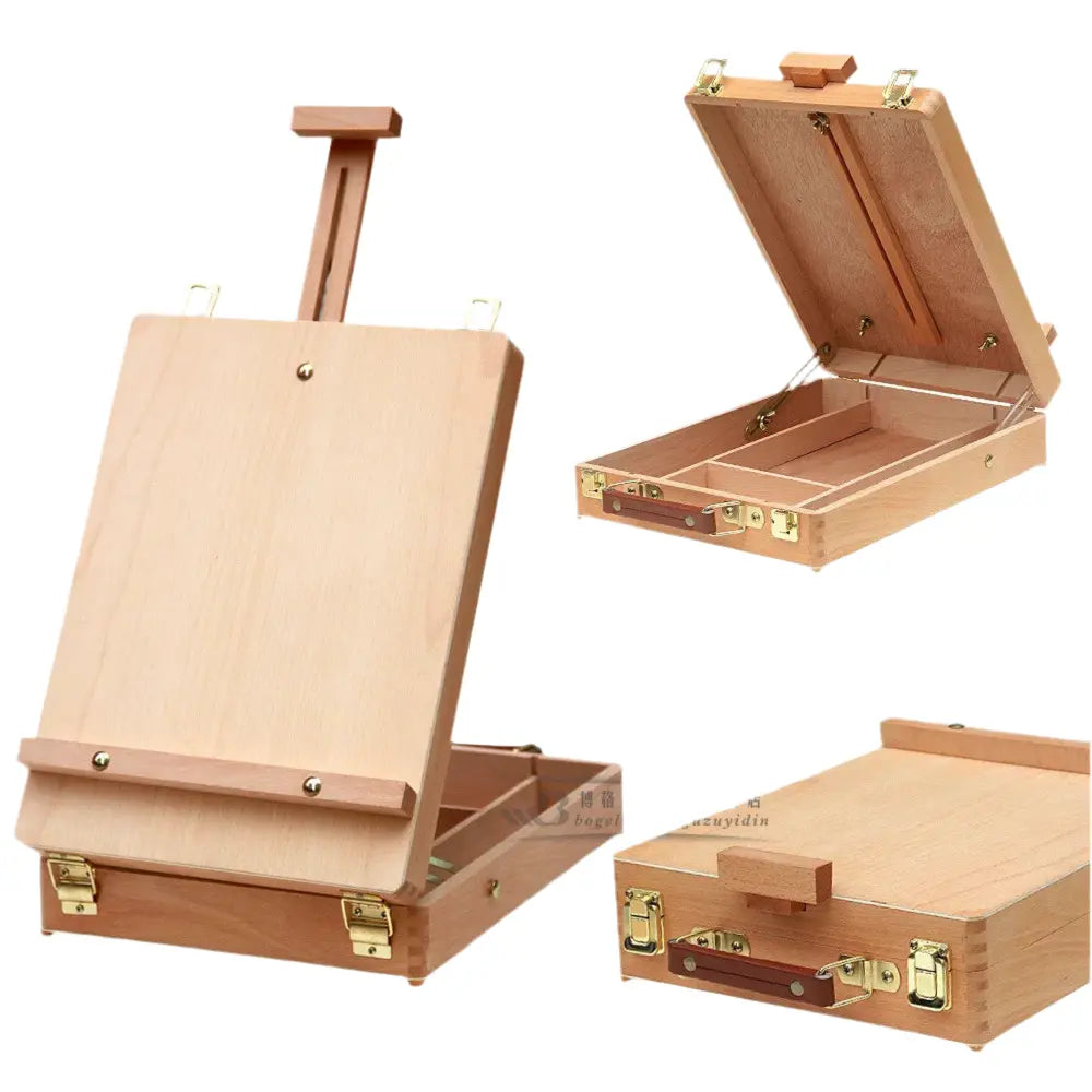 Chevalet Valise d’Artiste en Bois